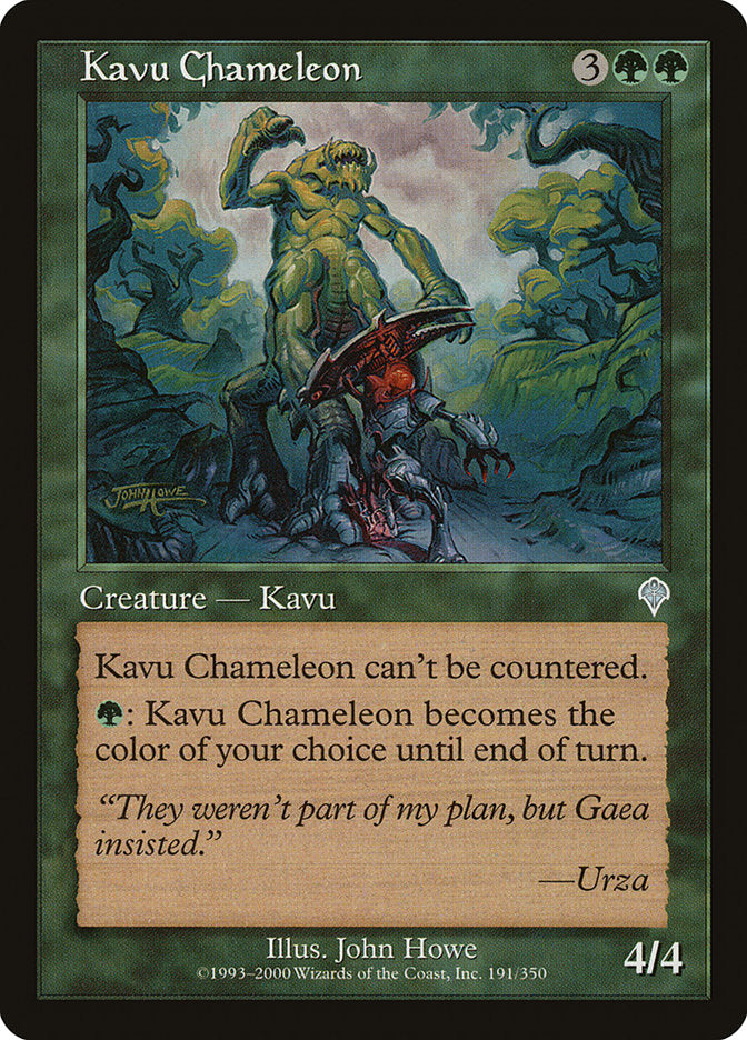 Kavu Chameleon [Invasion] | Pegasus Games WI