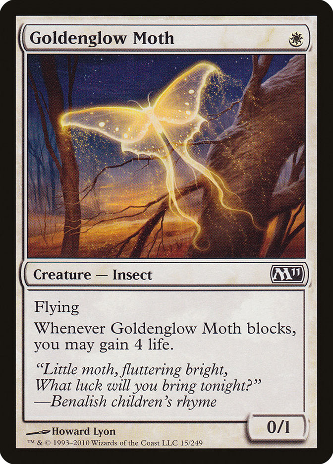 Goldenglow Moth [Magic 2011] | Pegasus Games WI