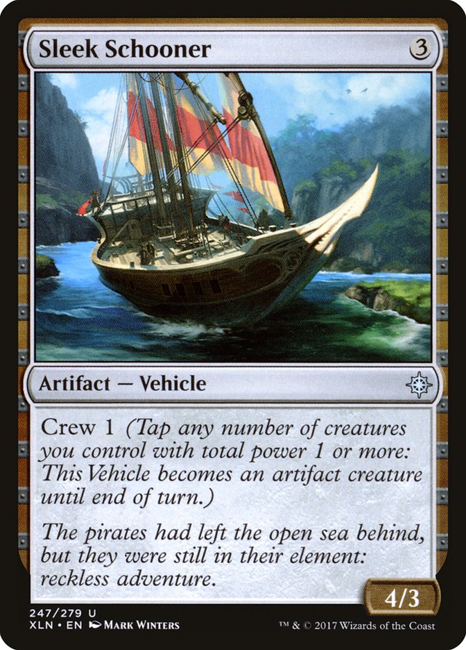 Sleek Schooner [Ixalan] | Pegasus Games WI