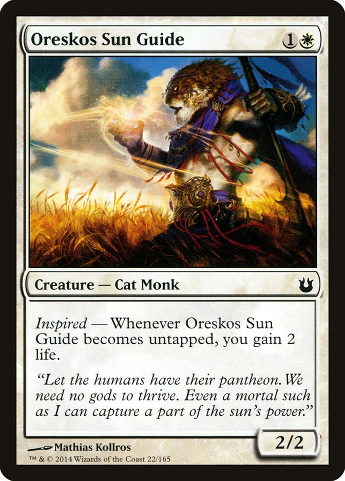 Oreskos Sun Guide [Born of the Gods] | Pegasus Games WI