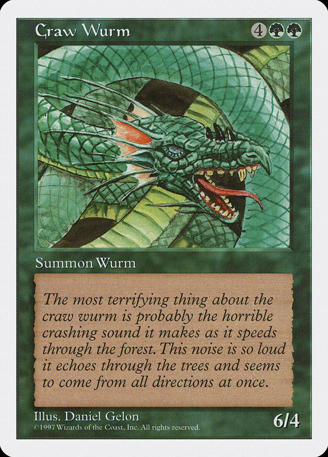 Craw Wurm [Fifth Edition] | Pegasus Games WI