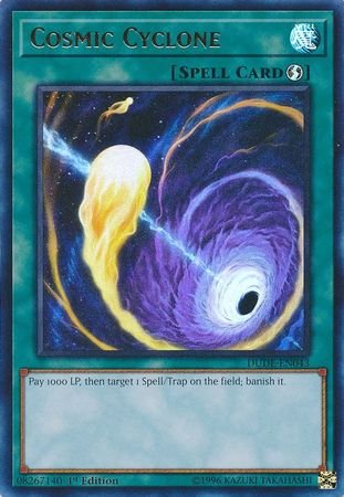 Cosmic Cyclone [DUDE-EN043] Ultra Rare | Pegasus Games WI