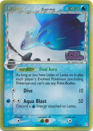 Latios (12/110) (Delta Species) (Stamped) [EX: Holon Phantoms] | Pegasus Games WI