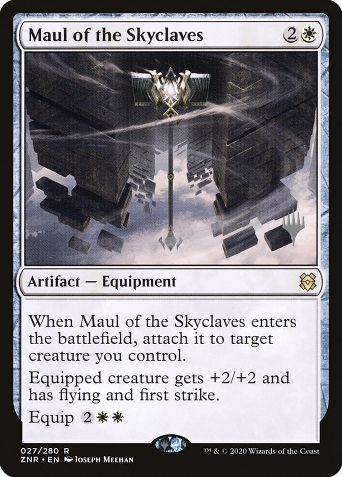 Maul of the Skyclaves (Promo Pack) [Zendikar Rising Promos] | Pegasus Games WI