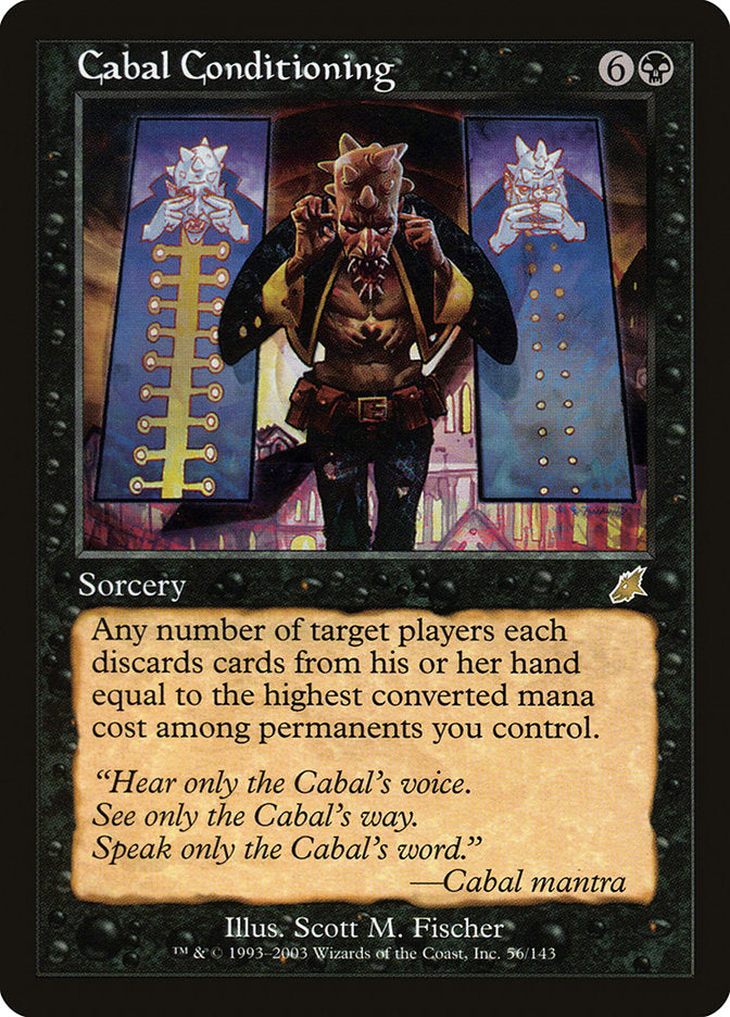 Cabal Conditioning [Scourge] | Pegasus Games WI
