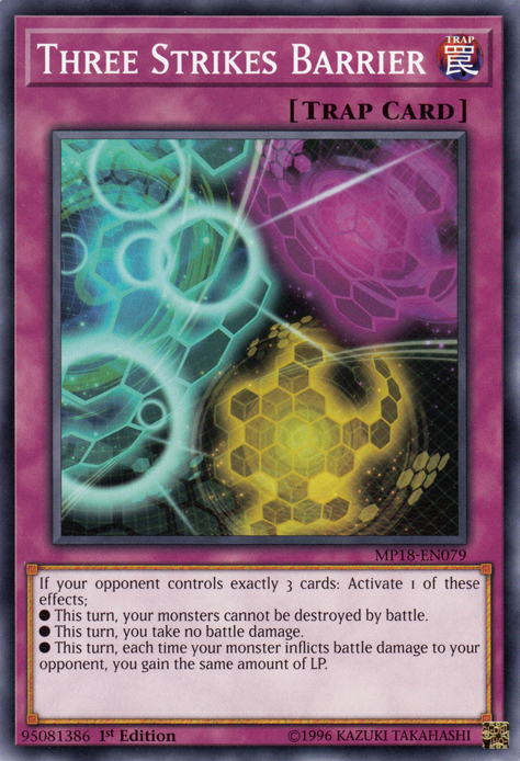 Three Strikes Barrier [MP18-EN079] Common | Pegasus Games WI