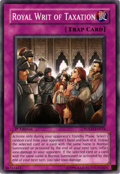 Royal Writ of Taxation [POTD-EN054] Common | Pegasus Games WI