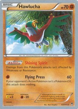 Hawlucha (63/111) (The Flying Hammer - Rowan Stavenow) [World Championships 2015] | Pegasus Games WI