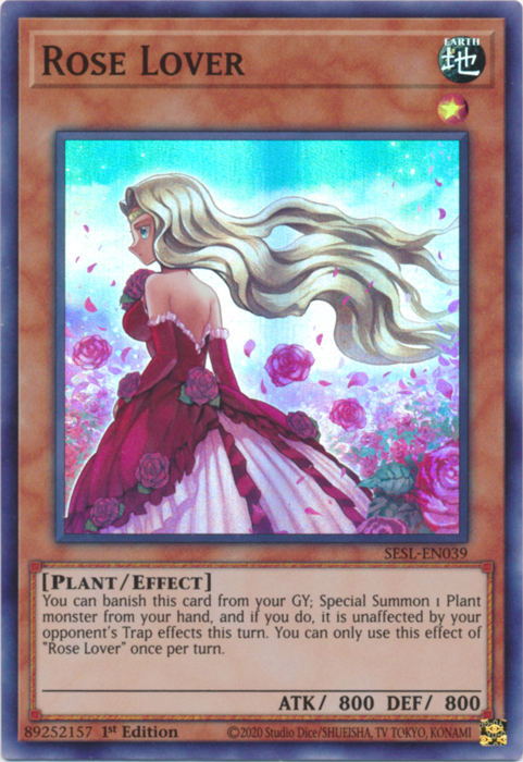 Rose Lover [SESL-EN039] Super Rare | Pegasus Games WI