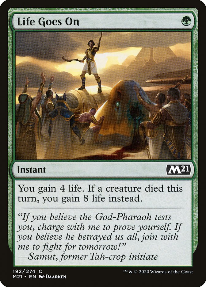Life Goes On [Core Set 2021] | Pegasus Games WI
