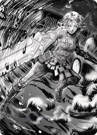 Nahiri, the Unforgiving 2 Art Card [Phyrexia: All Will Be One Art Series] | Pegasus Games WI
