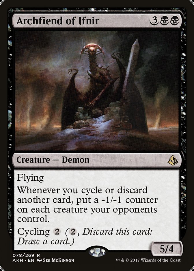 Archfiend of Ifnir [Amonkhet] | Pegasus Games WI