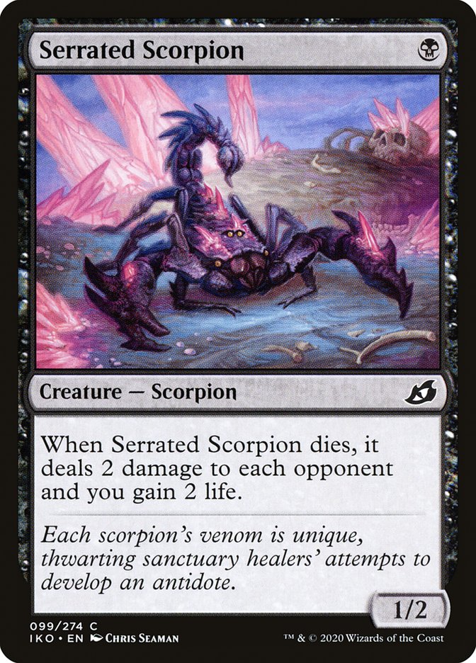 Serrated Scorpion [Ikoria: Lair of Behemoths] | Pegasus Games WI