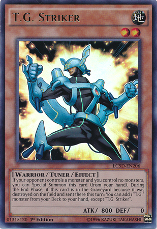 T.G. Striker [LC5D-EN206] Ultra Rare | Pegasus Games WI