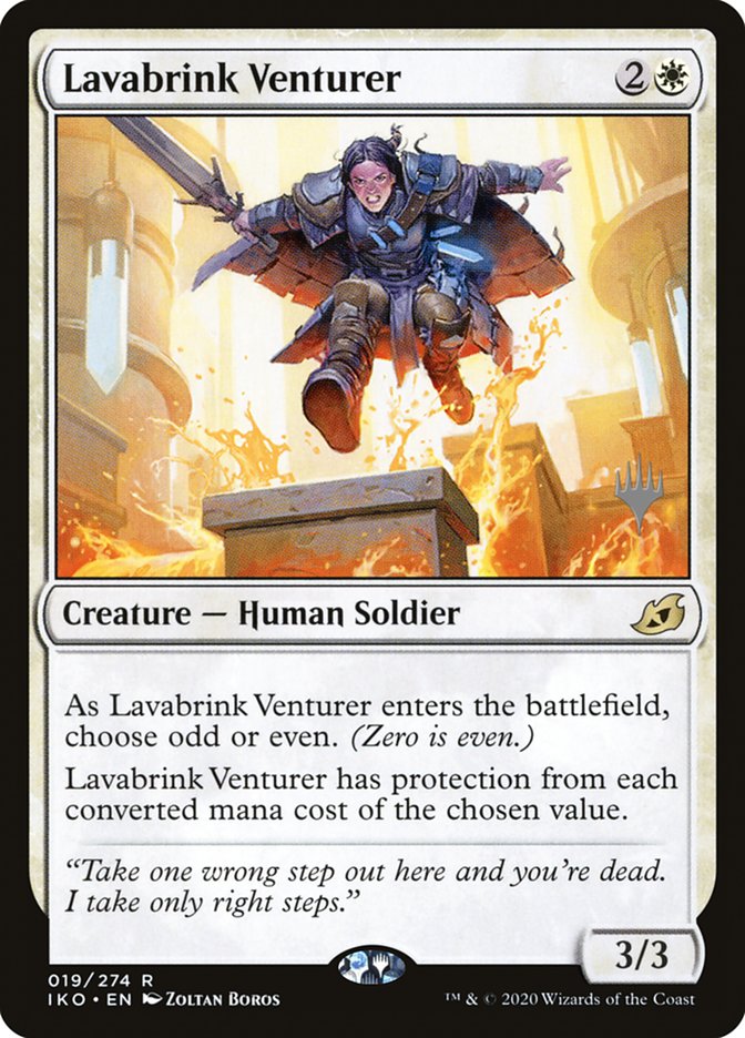 Lavabrink Venturer (Promo Pack) [Ikoria: Lair of Behemoths Promos] | Pegasus Games WI