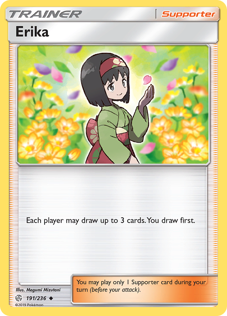 Erika (191/236) [Sun & Moon: Cosmic Eclipse] | Pegasus Games WI