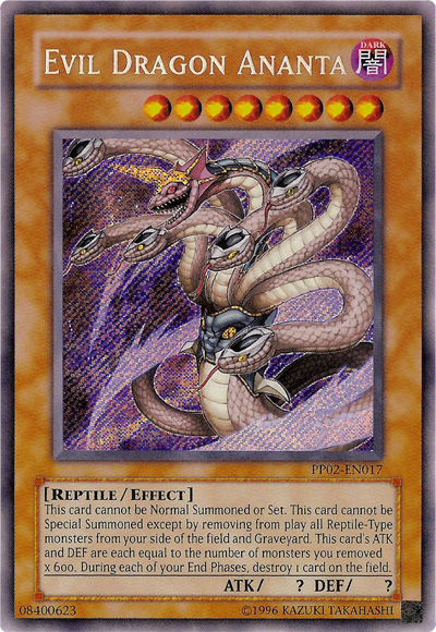 Evil Dragon Ananta [PP02-EN017] Secret Rare | Pegasus Games WI