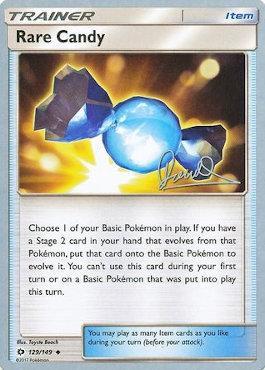 Rare Candy (129/149) (Infinite Force - Diego Cassiraga) [World Championships 2017] | Pegasus Games WI