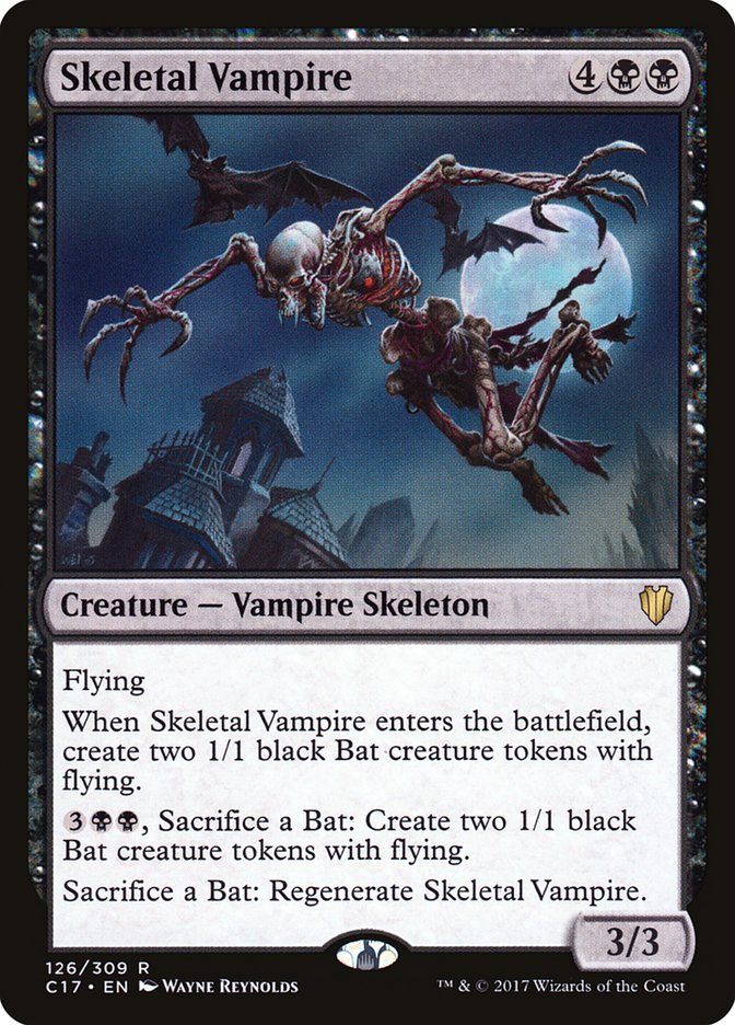 Skeletal Vampire [Commander 2017] | Pegasus Games WI