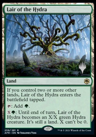 Lair of the Hydra (Promo Pack) [Dungeons & Dragons: Adventures in the Forgotten Realms Promos] | Pegasus Games WI