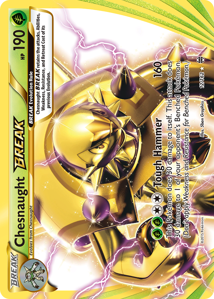 Chesnaught BREAK (12/162) [XY: BREAKthrough] | Pegasus Games WI