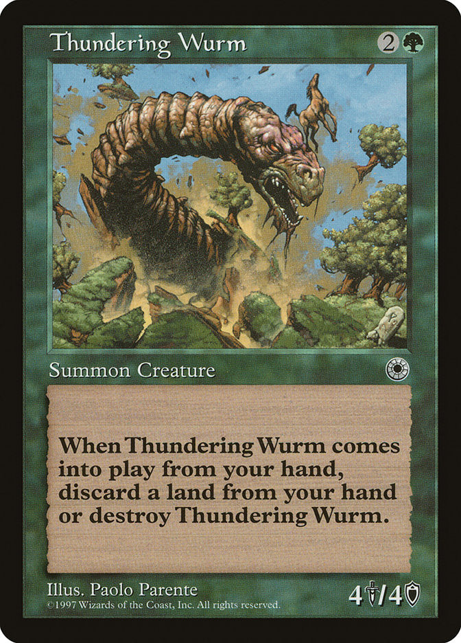 Thundering Wurm [Portal] | Pegasus Games WI