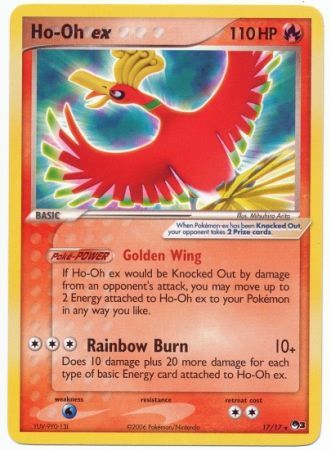 Ho-Oh ex (17/17) (Non-Holo) [POP Series 3] | Pegasus Games WI