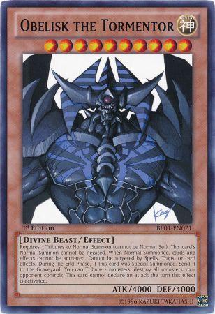 Obelisk the Tormentor [BP01-EN021] Rare | Pegasus Games WI