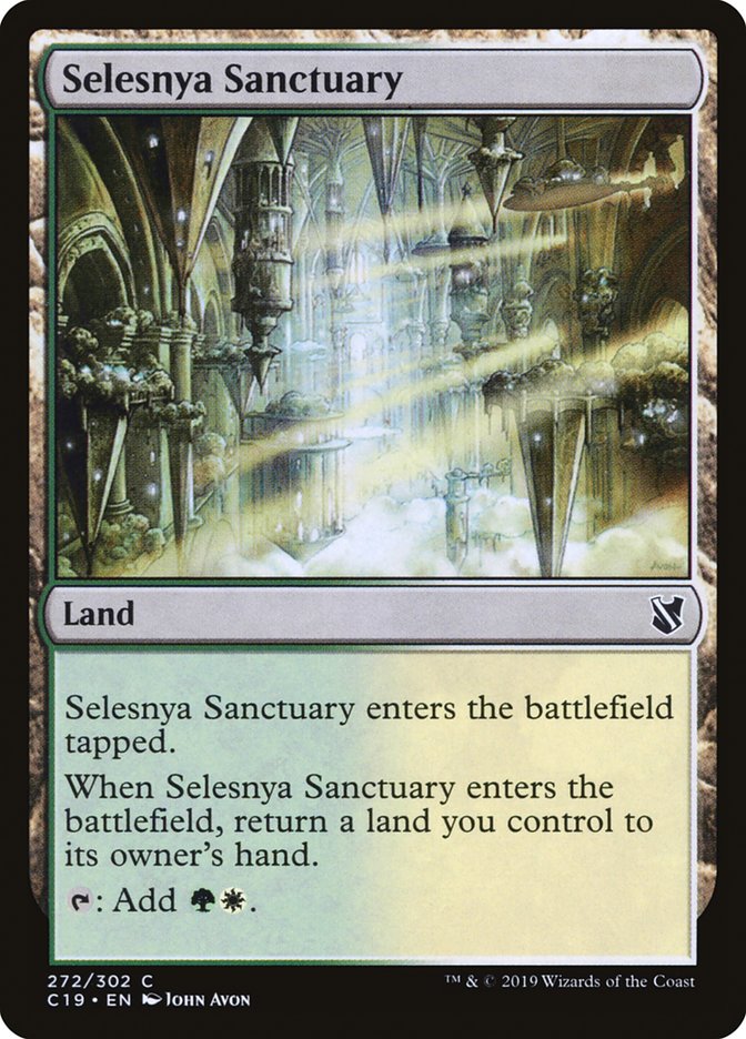 Selesnya Sanctuary [Commander 2019] | Pegasus Games WI