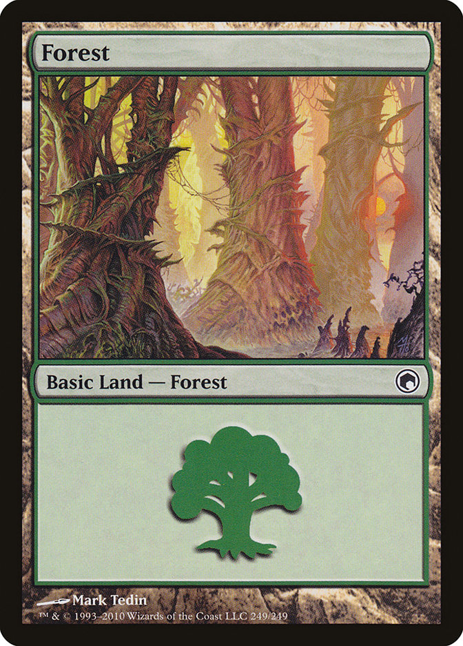 Forest (249) [Scars of Mirrodin] | Pegasus Games WI