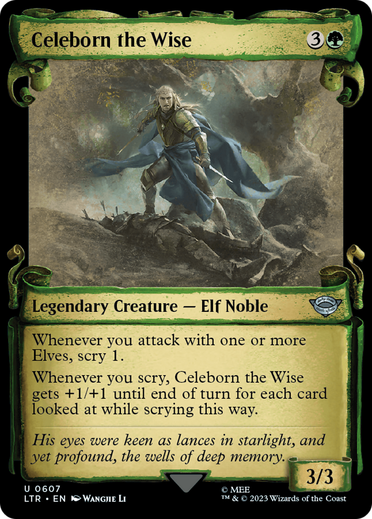 Celeborn the Wise [The Lord of the Rings: Tales of Middle-Earth Showcase Scrolls] | Pegasus Games WI