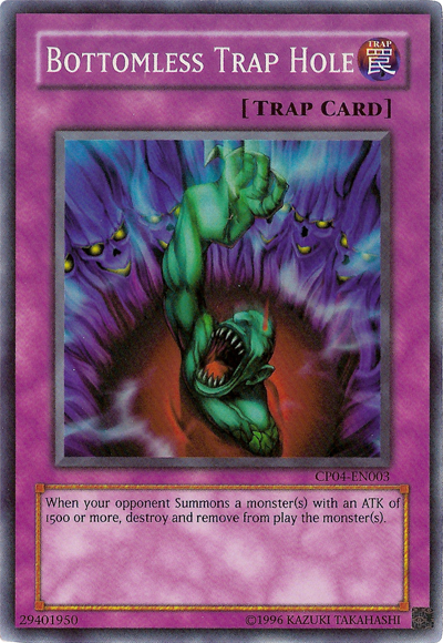 Bottomless Trap Hole [CP04-EN003] Super Rare | Pegasus Games WI