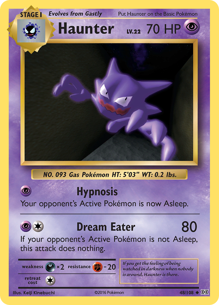 Haunter (48/108) [XY: Evolutions] | Pegasus Games WI