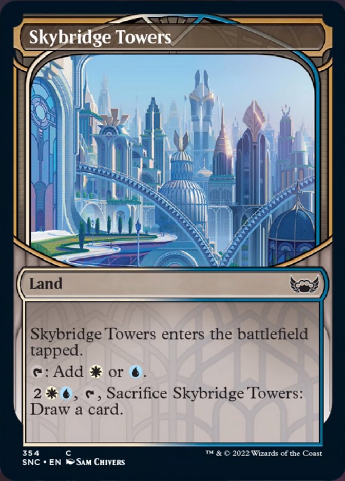 Skybridge Towers (Showcase Skyscraper) [Streets of New Capenna] | Pegasus Games WI