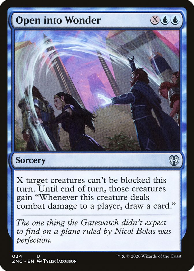 Open into Wonder [Zendikar Rising Commander] | Pegasus Games WI