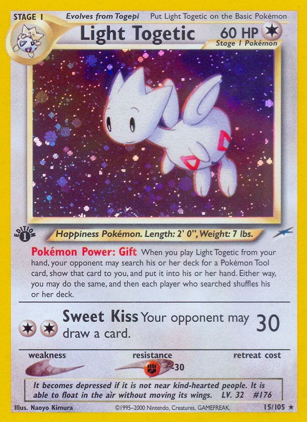 Light Togetic (15/105) [Neo Destiny 1st Edition] | Pegasus Games WI
