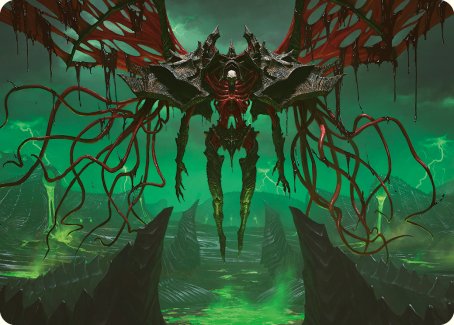 Archfiend of the Dross Art Card [Phyrexia: All Will Be One Art Series] | Pegasus Games WI