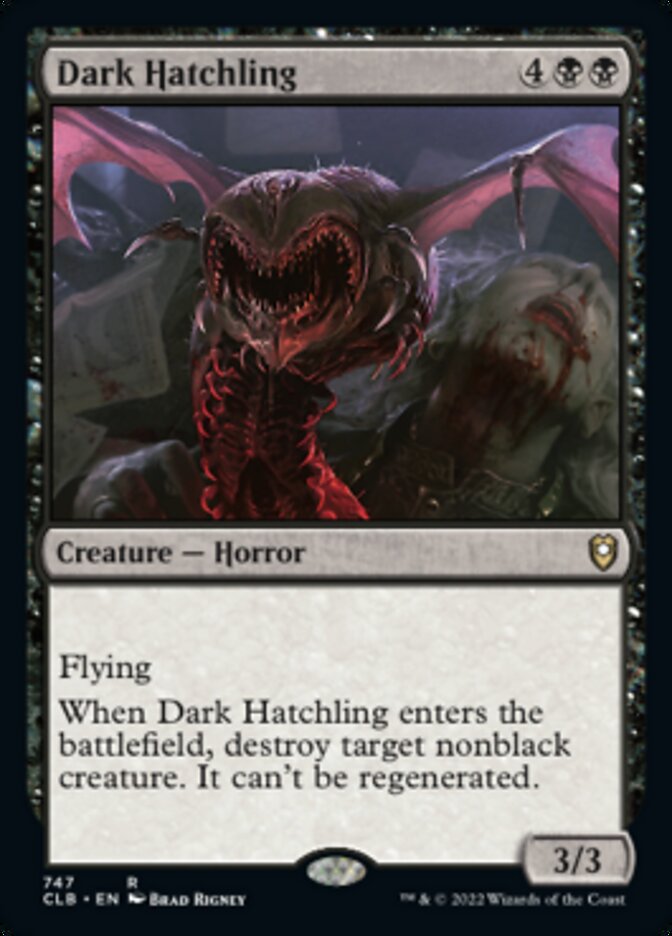 Dark Hatchling [Commander Legends: Battle for Baldur's Gate] | Pegasus Games WI