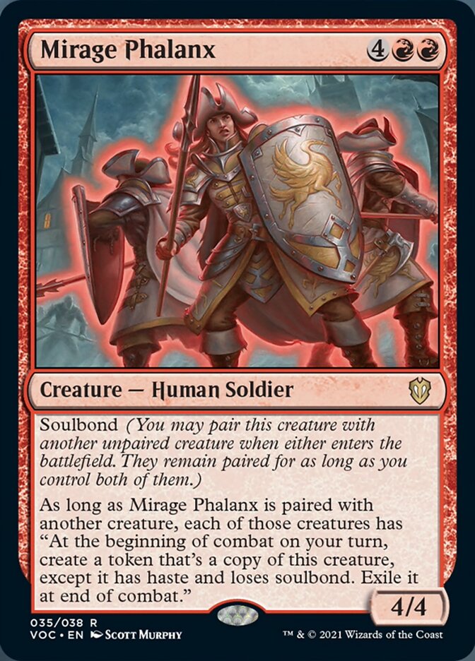 Mirage Phalanx [Innistrad: Crimson Vow Commander] | Pegasus Games WI
