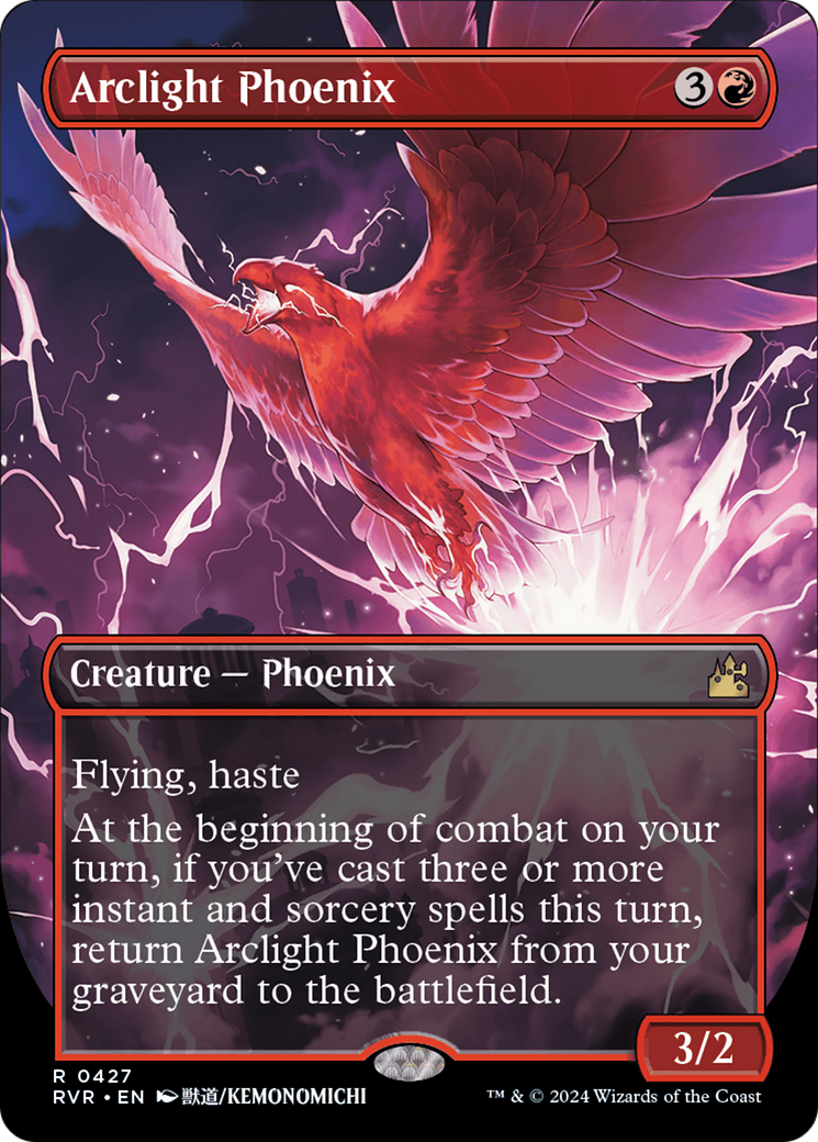 Arclight Phoenix (Anime Borderless) [Ravnica Remastered] | Pegasus Games WI