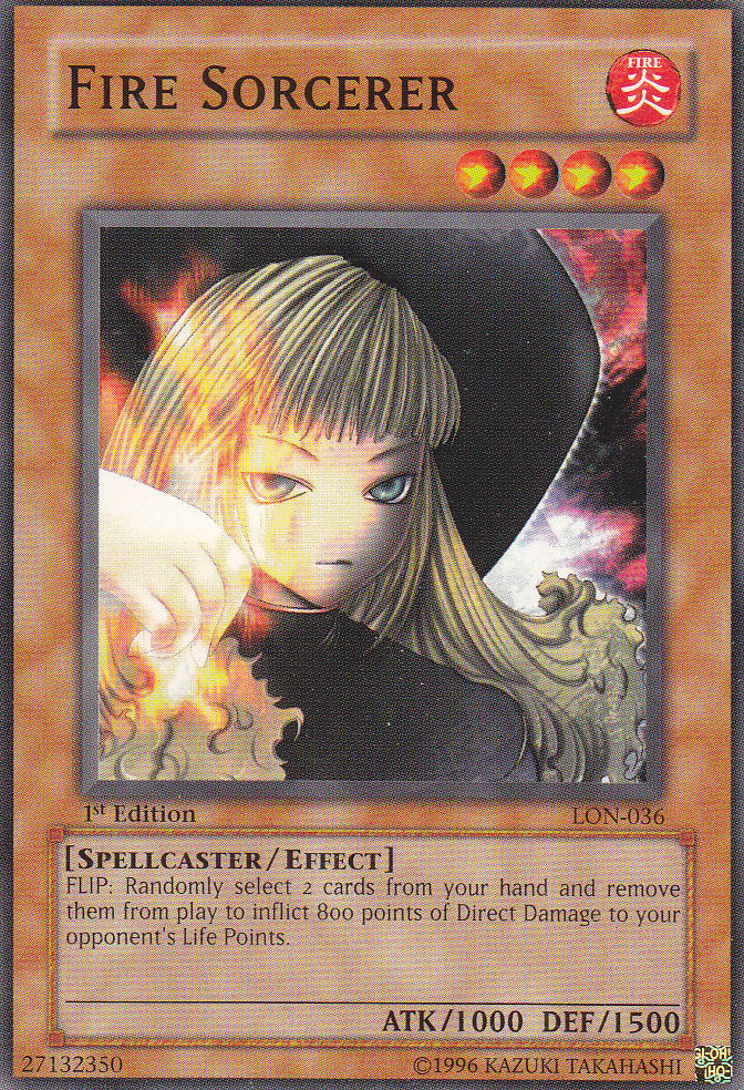 Fire Sorcerer [LON-036] Common | Pegasus Games WI