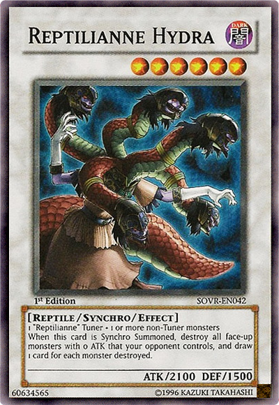 Reptilianne Hydra [SOVR-EN042] Super Rare | Pegasus Games WI