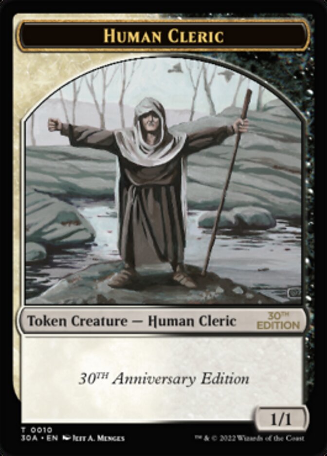 Human Cleric Token [30th Anniversary Tokens] | Pegasus Games WI