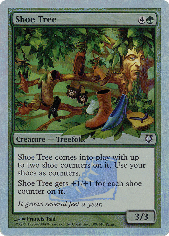 Shoe Tree (Alternate Foil) [Unhinged] | Pegasus Games WI