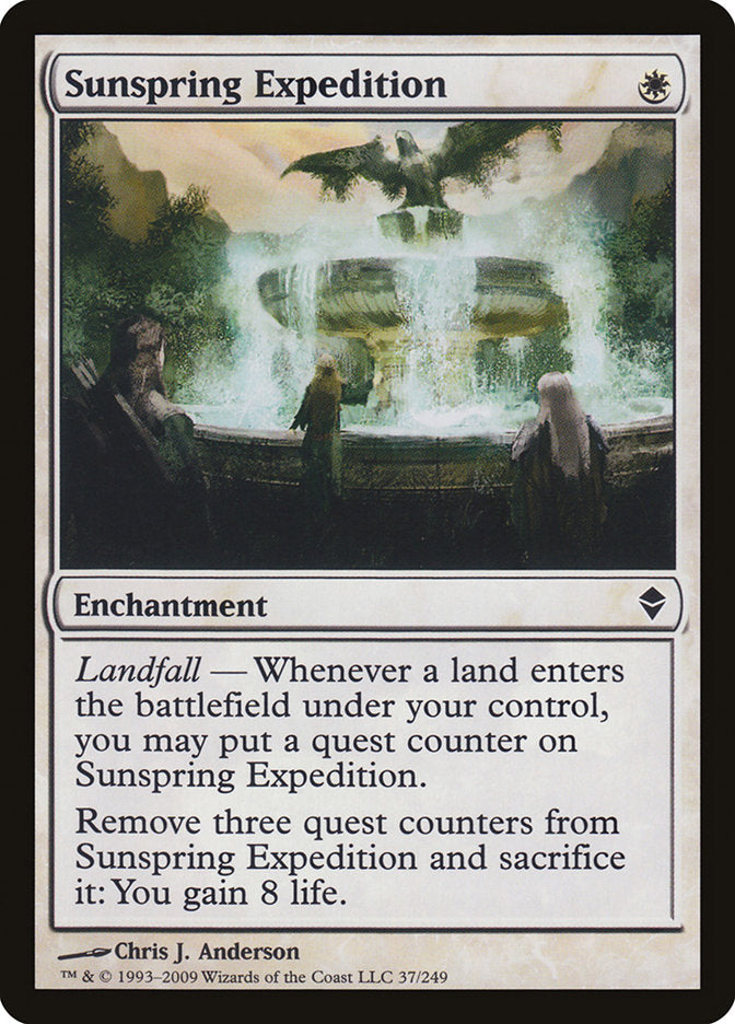 Sunspring Expedition [Zendikar] | Pegasus Games WI