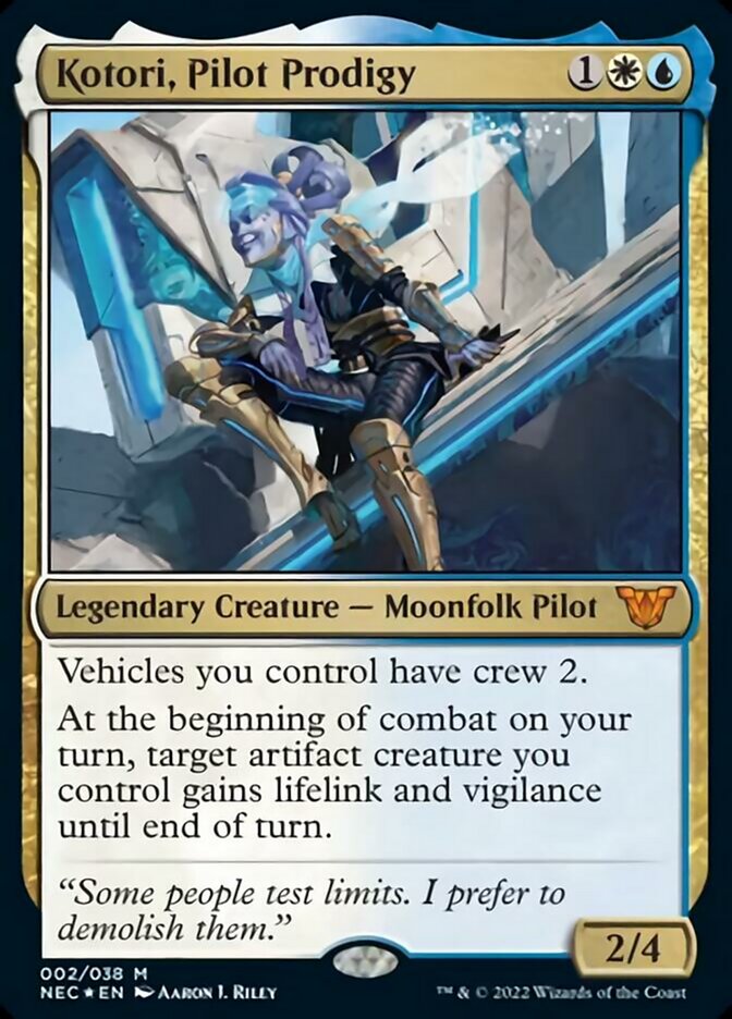Kotori, Pilot Prodigy [Kamigawa: Neon Dynasty Commander] | Pegasus Games WI