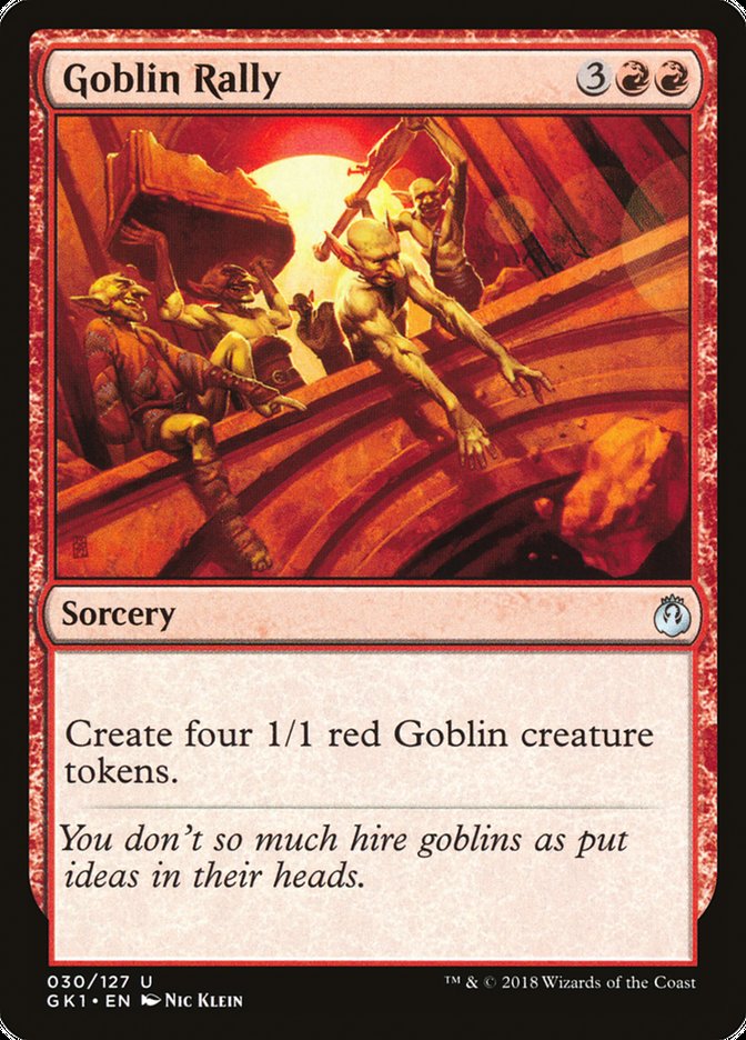 Goblin Rally [Guilds of Ravnica Guild Kit] | Pegasus Games WI