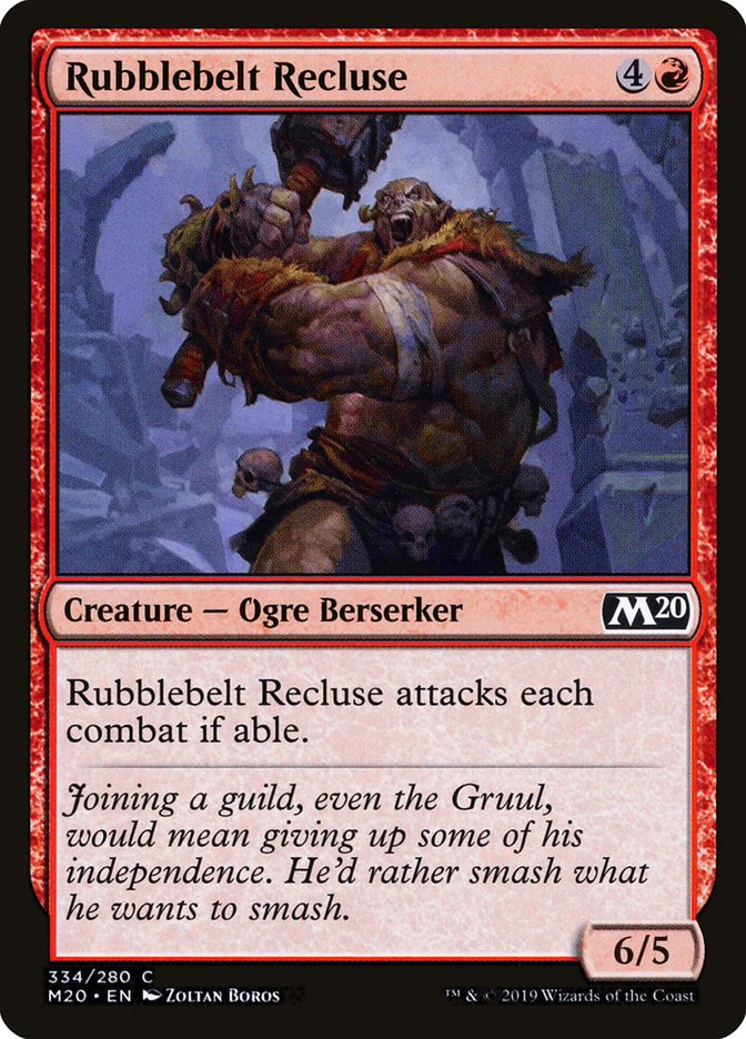 Rubblebelt Recluse [Core Set 2020] | Pegasus Games WI