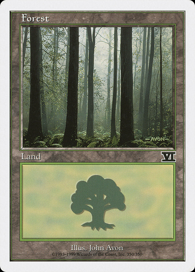 Forest (350) [Classic Sixth Edition] | Pegasus Games WI