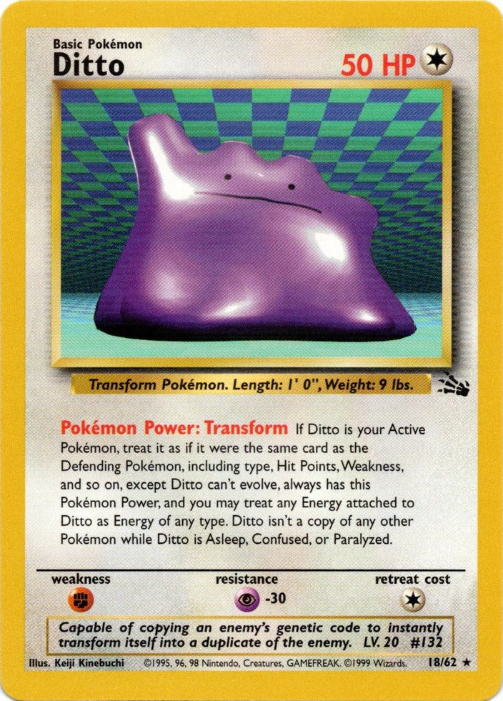 Ditto (18/62) [Fossil Unlimited] | Pegasus Games WI